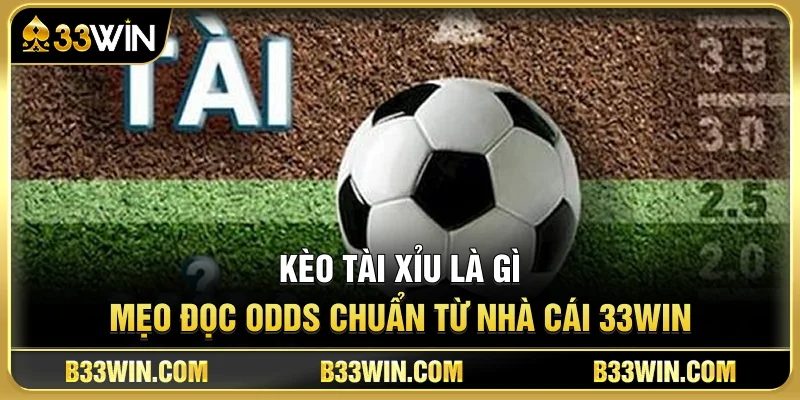 Kèo Tài Xỉu Là Gì? Mẹo Đọc Odds Chuẩn Từ Nhà Cái 33WIN