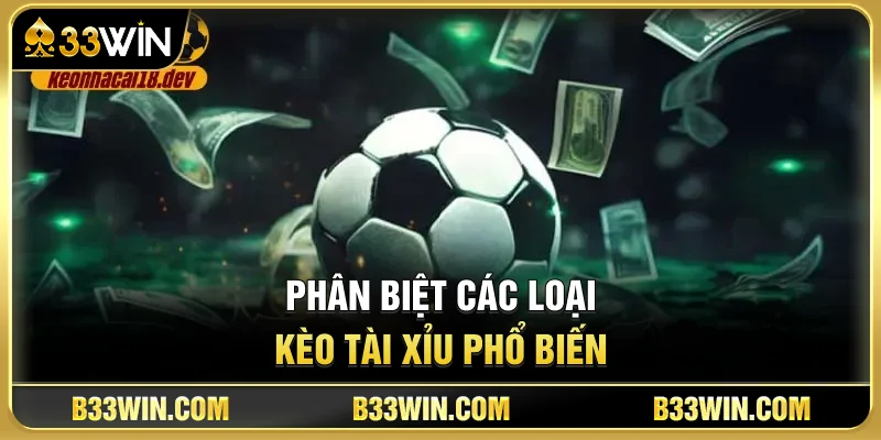 Phân Biệt Các Loại Kèo Tài Xỉu Phổ Biến